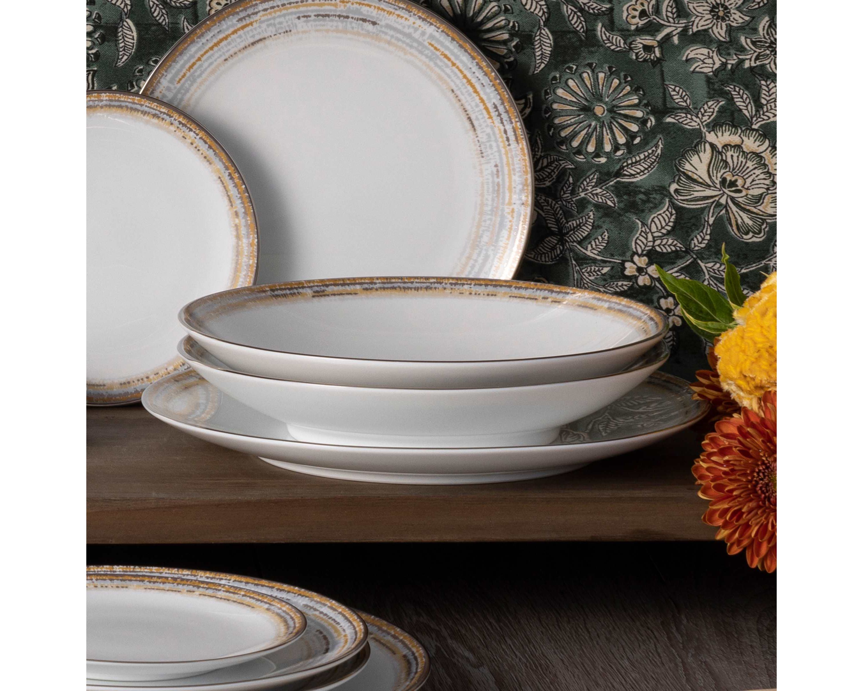 Raylan Set of 4 Pasta Bowls, 9-1/4", 26 oz.