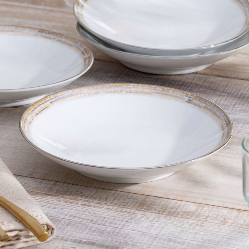 Raylan Set of 4 Pasta Bowls, 9-1/4", 26 oz.