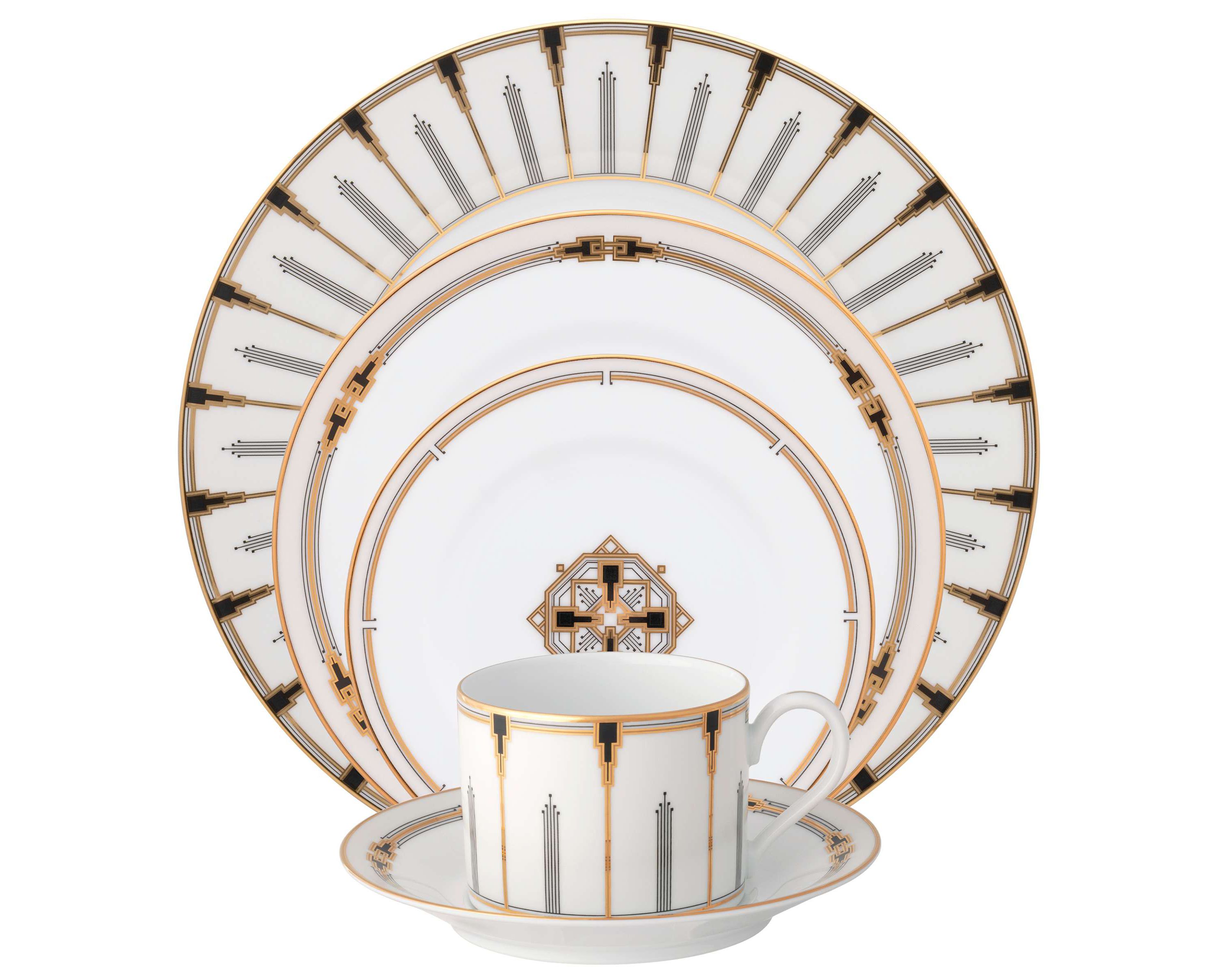 Empire Gold 5-Piece Place Setting, Service For 1