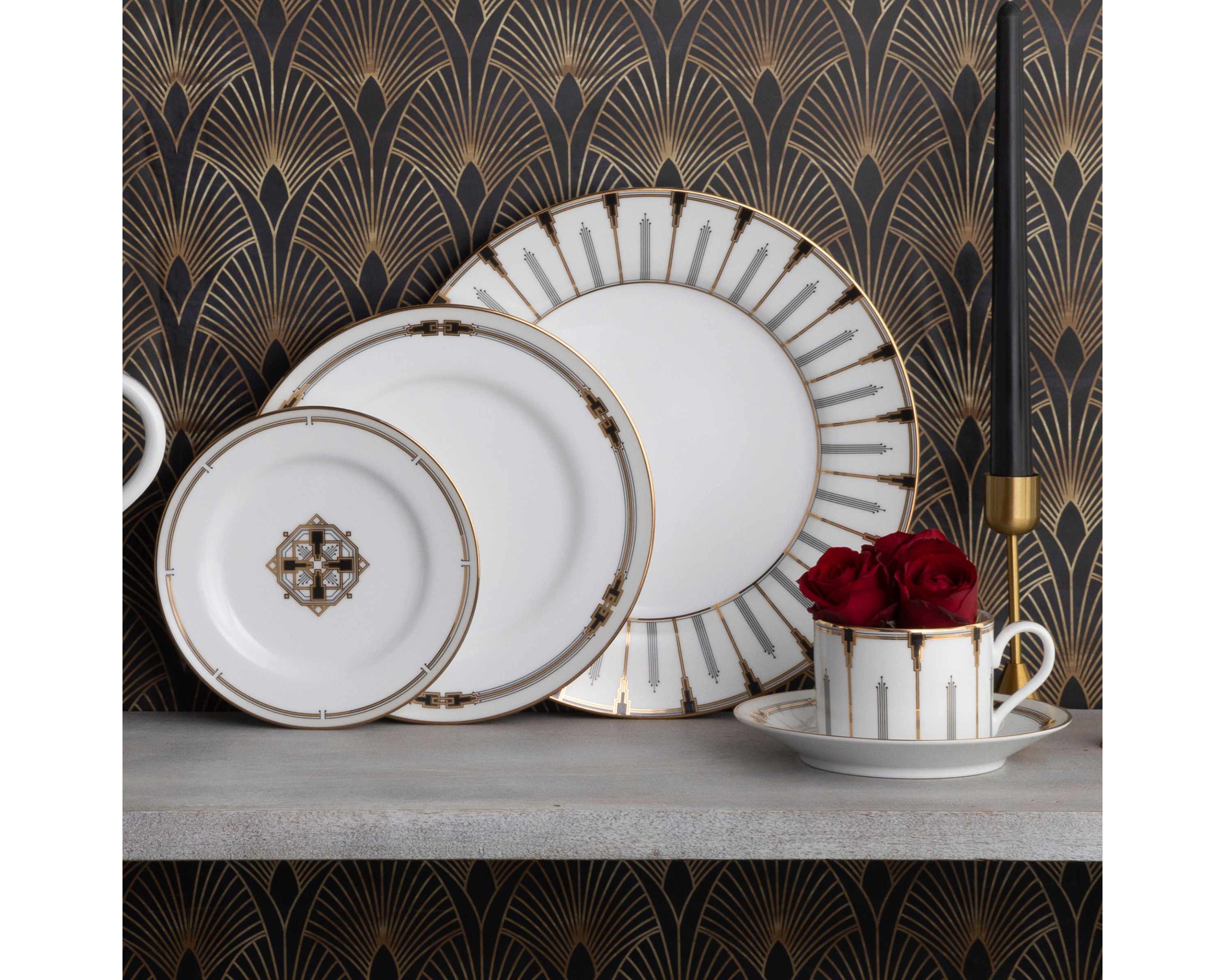Empire Gold 5-Piece Place Setting, Service For 1