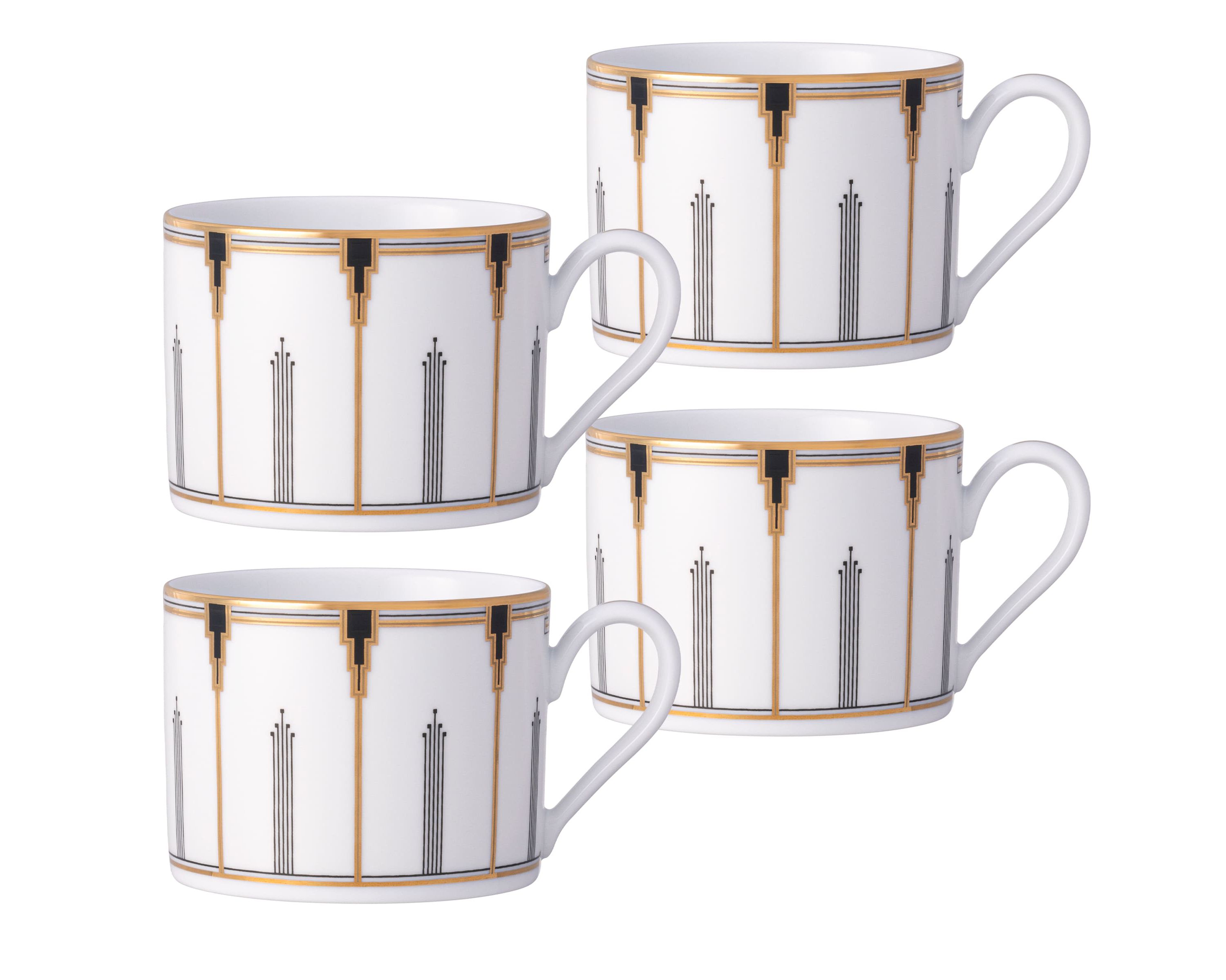 Empire Gold Set Of 4 Cups, 8 oz.