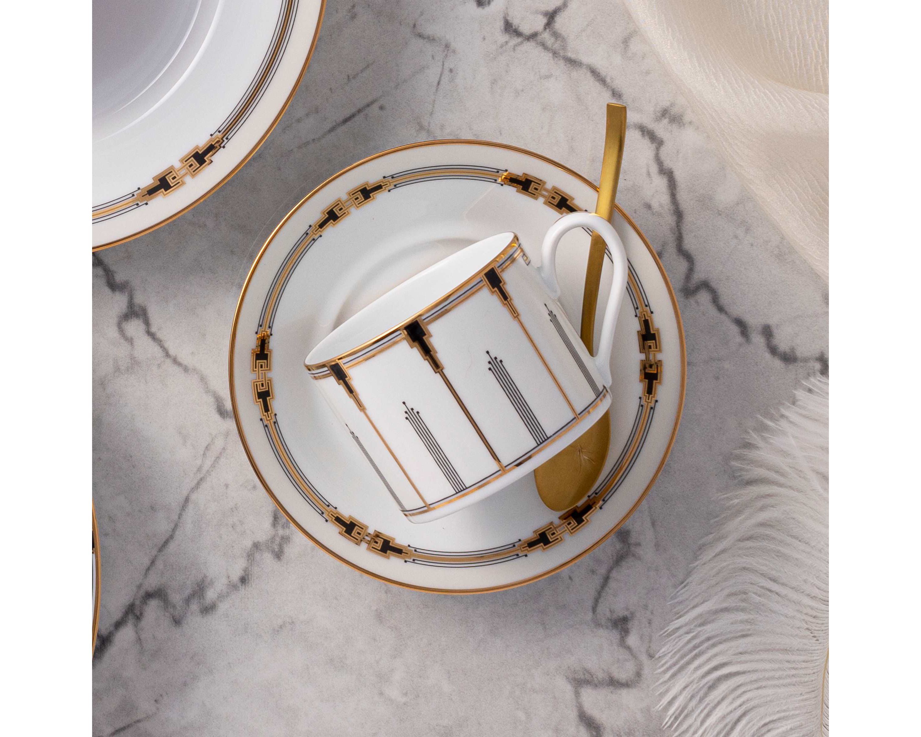Empire Gold Set Of 4 Cups, 8 oz.