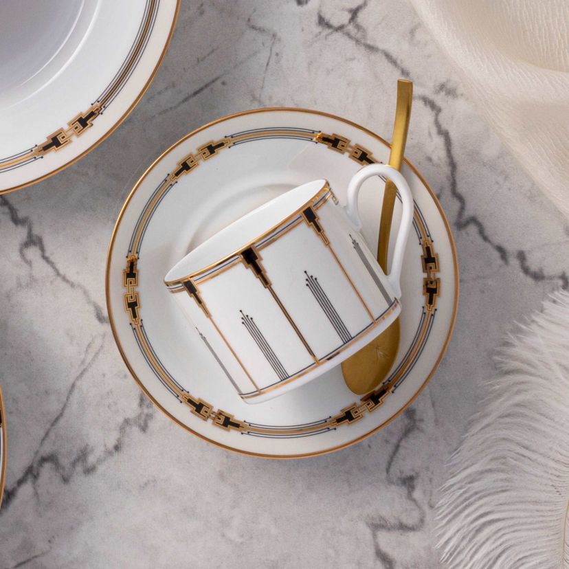 Empire Gold Set Of 4 Cups, 8 oz.