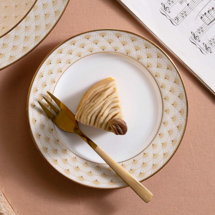 Trocadero Gold Collection Set Of 4 Bread & Butter/Appetizer Plates, 6.5"