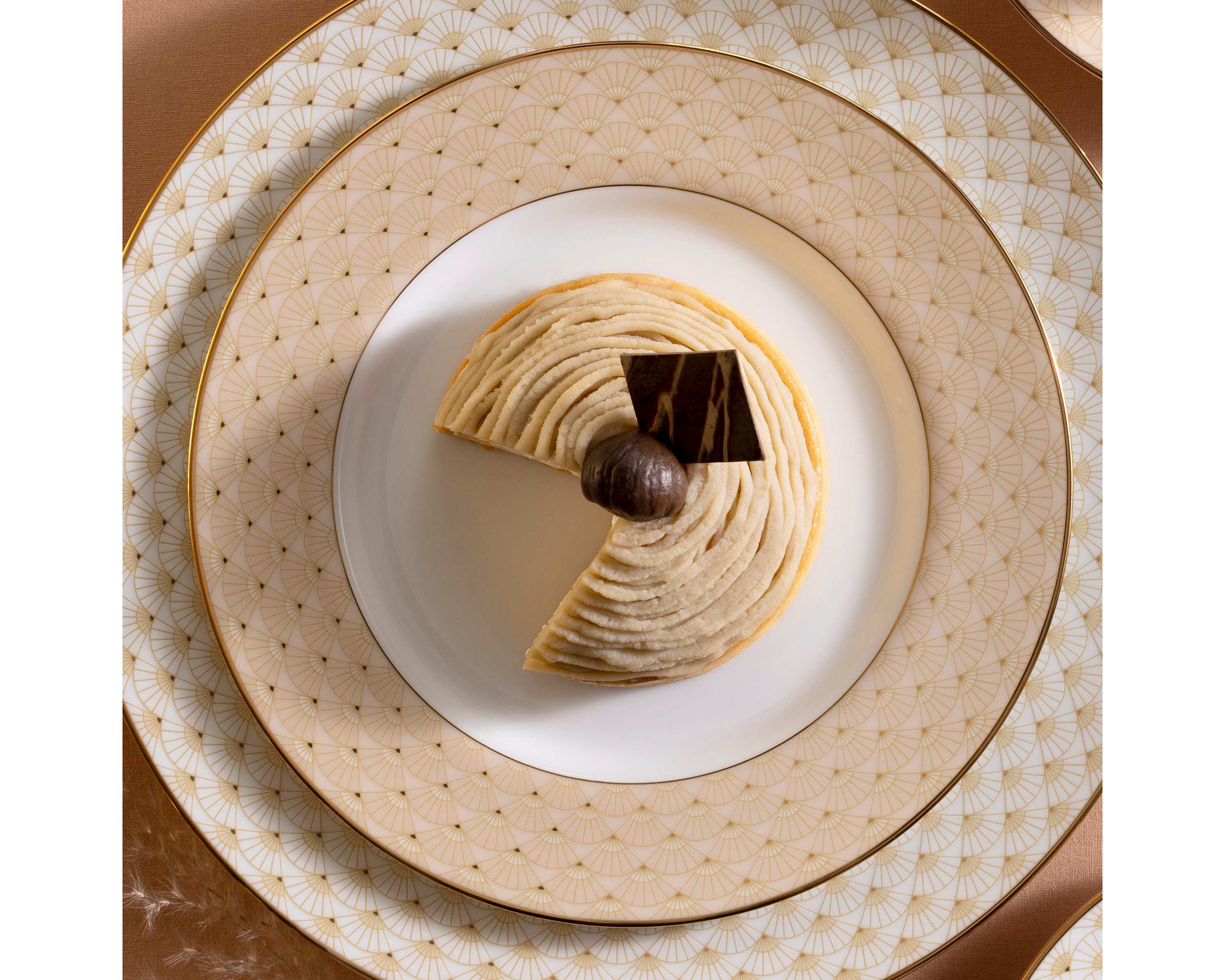 Trocadero Gold Collection Set Of 4 Salad Plates, 8.25"