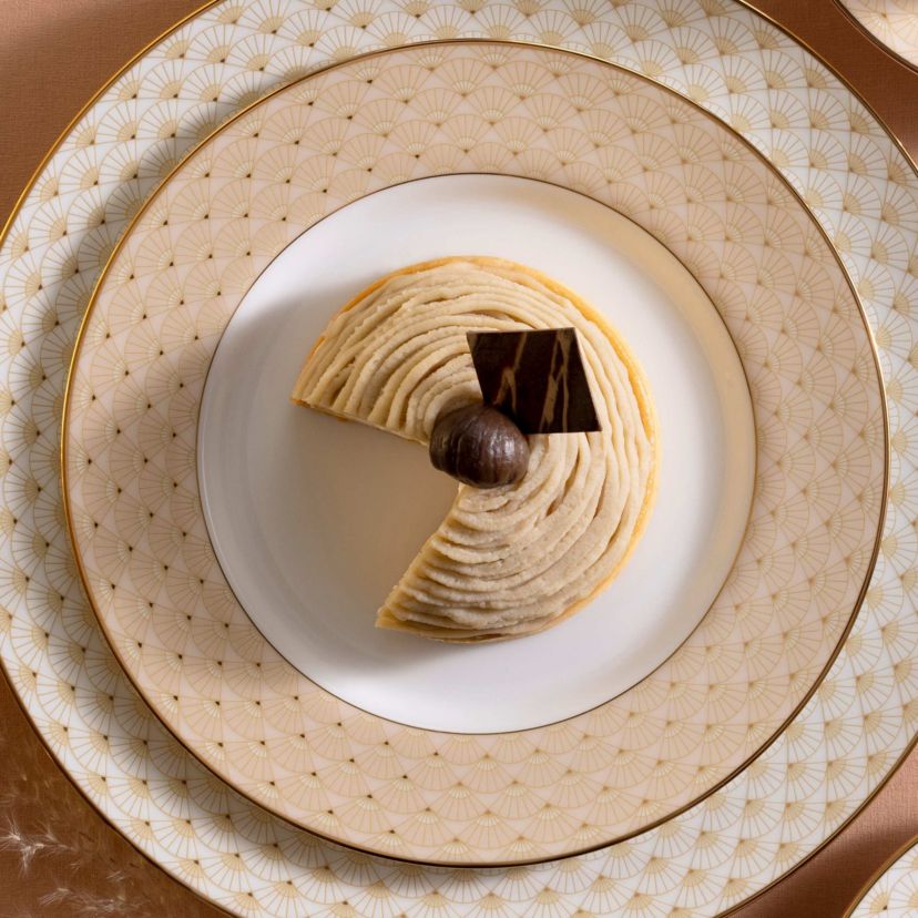 Trocadero Gold Collection Set Of 4 Salad Plates, 8.25"