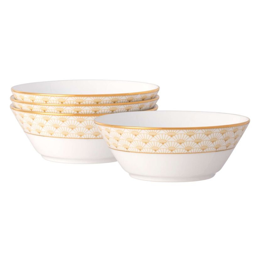 Trocadero Gold Collection Set Of 4 Fruit Bowls, 5", 9 oz.