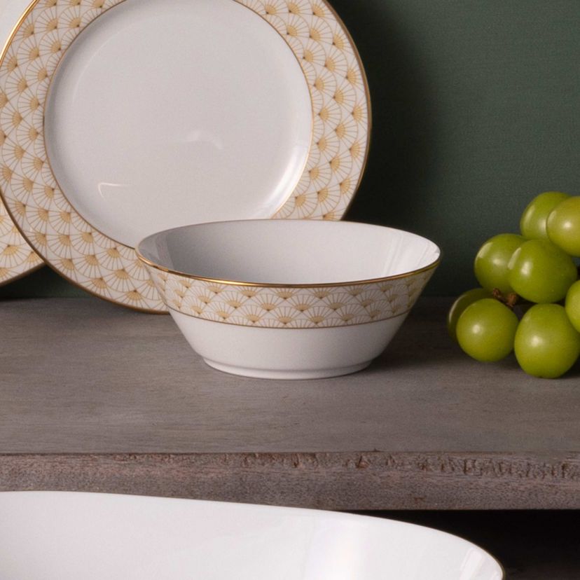 Trocadero Gold Collection Set Of 4 Fruit Bowls, 5", 9 oz.