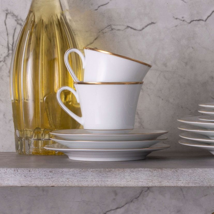 Heritage Set of 4 Saucers, 6"