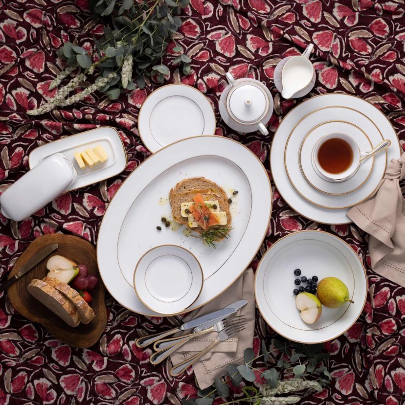 Heritage Set of 4 Saucers, 6"