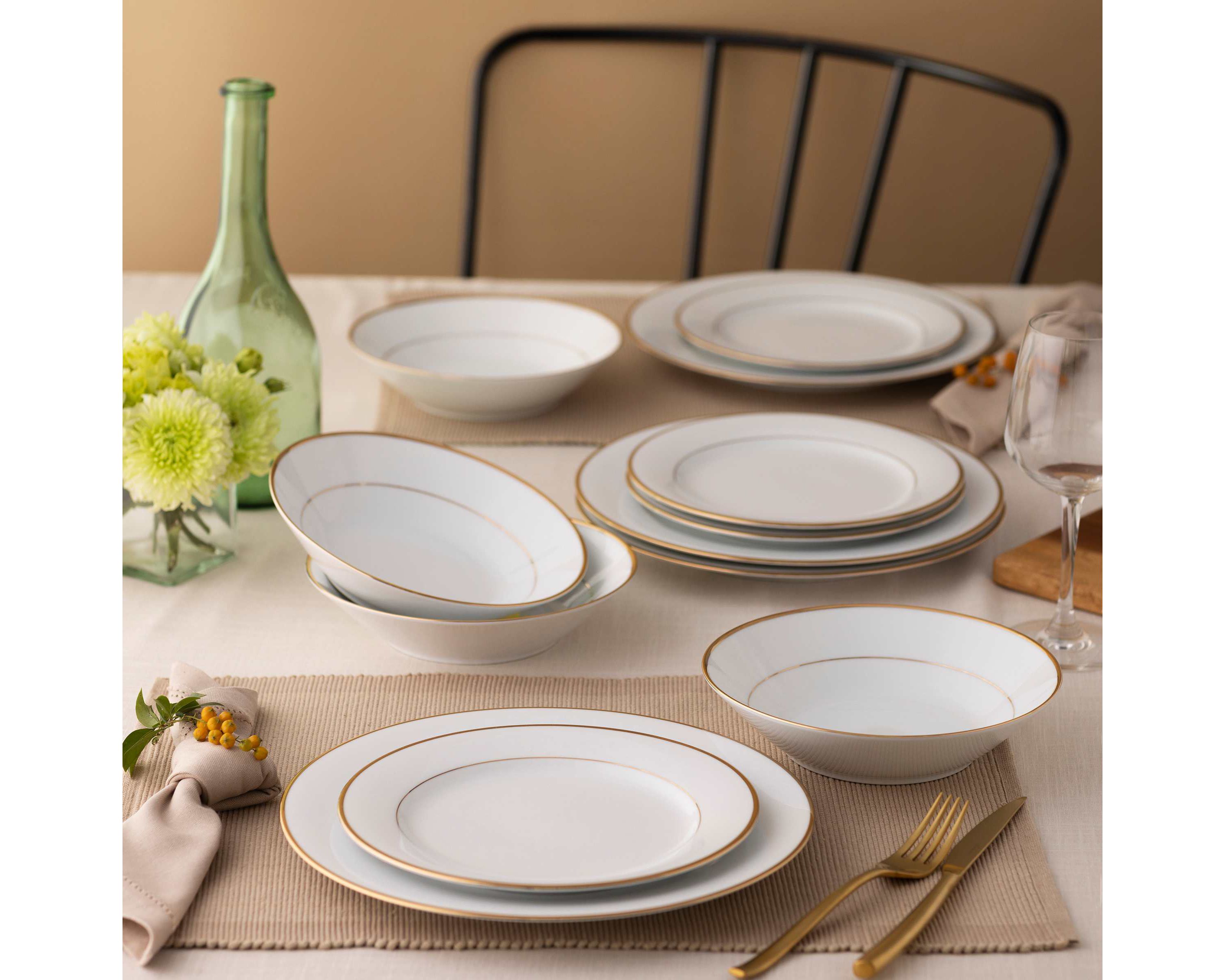Heritage Set of 4 Dinner Plates, 10.5"
