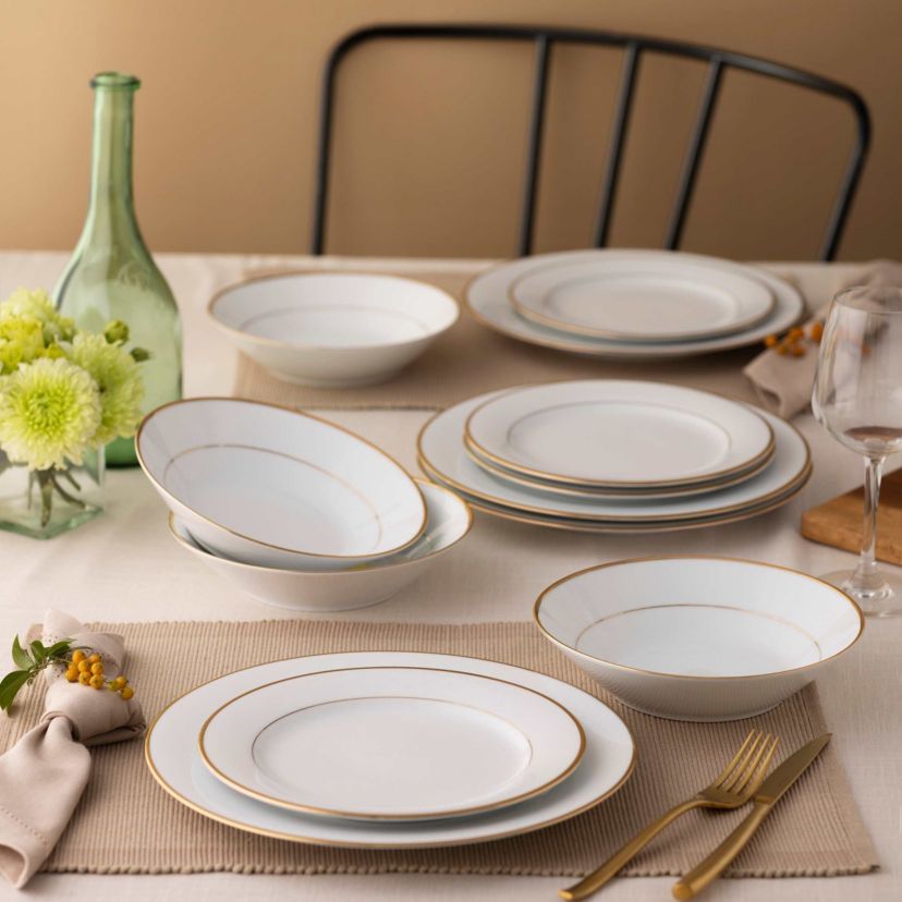 Heritage Set of 4 Dinner Plates, 10.5"