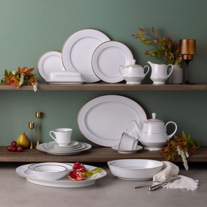 Heritage Set of 4 Dinner Plates, 10.5"