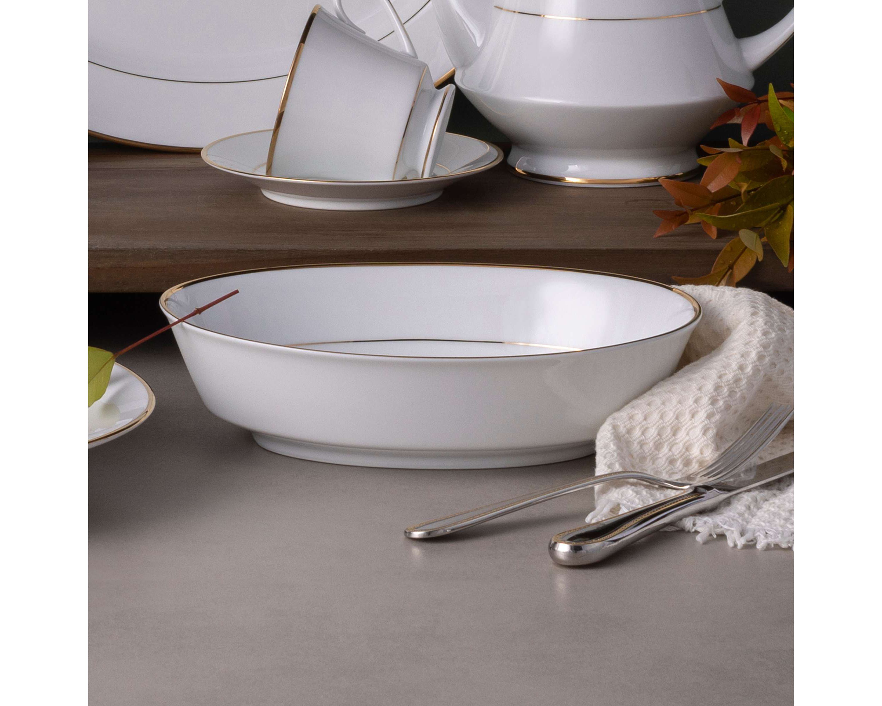 Heritage Oval Vegetable Bowl, 9.75", 32 oz.