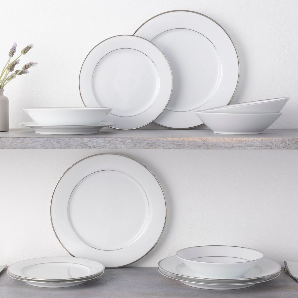 Spectrum 12-Piece Dinnerware Set, Service for 4