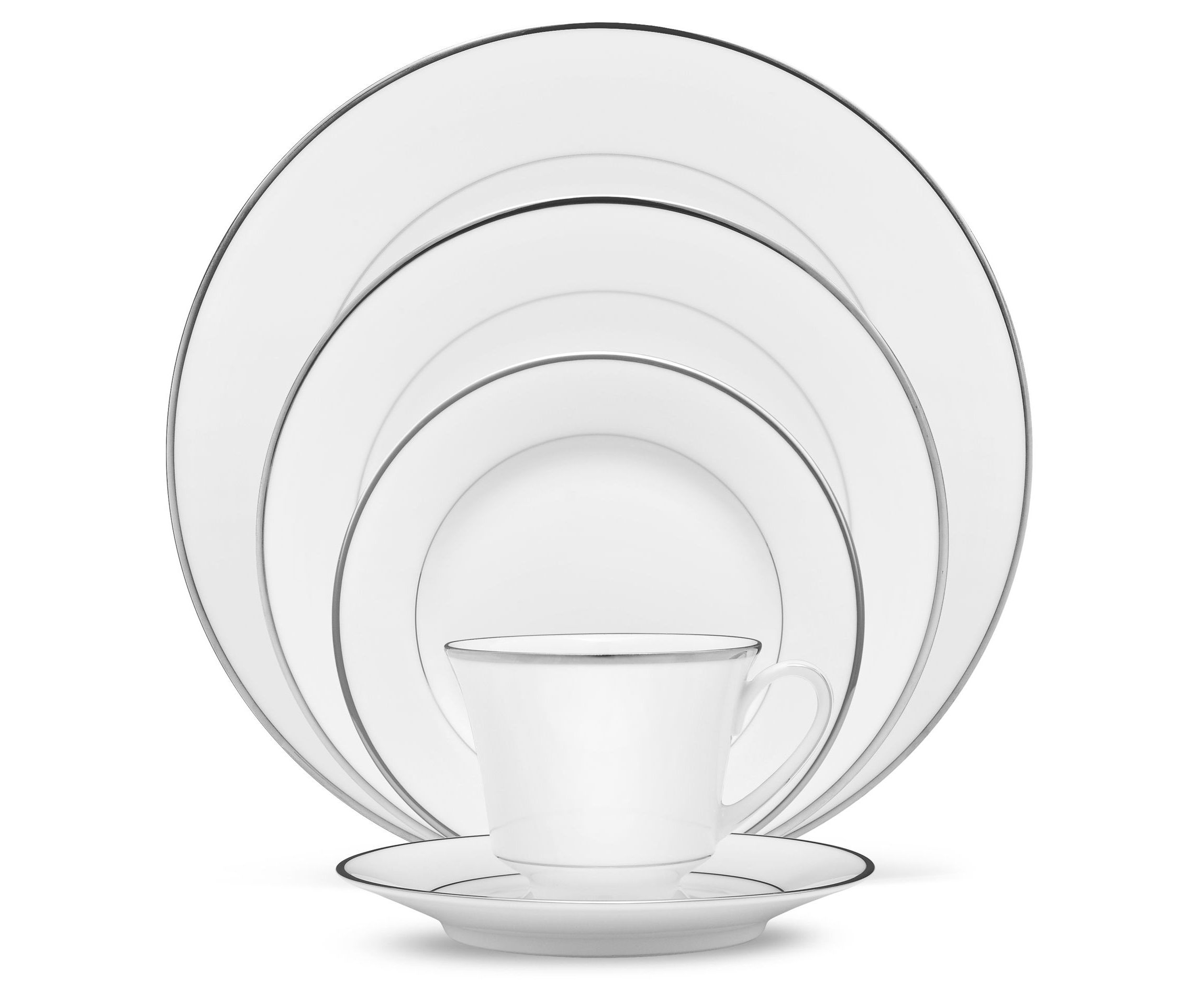 Spectrum Set Of 4 Saucers, 6"