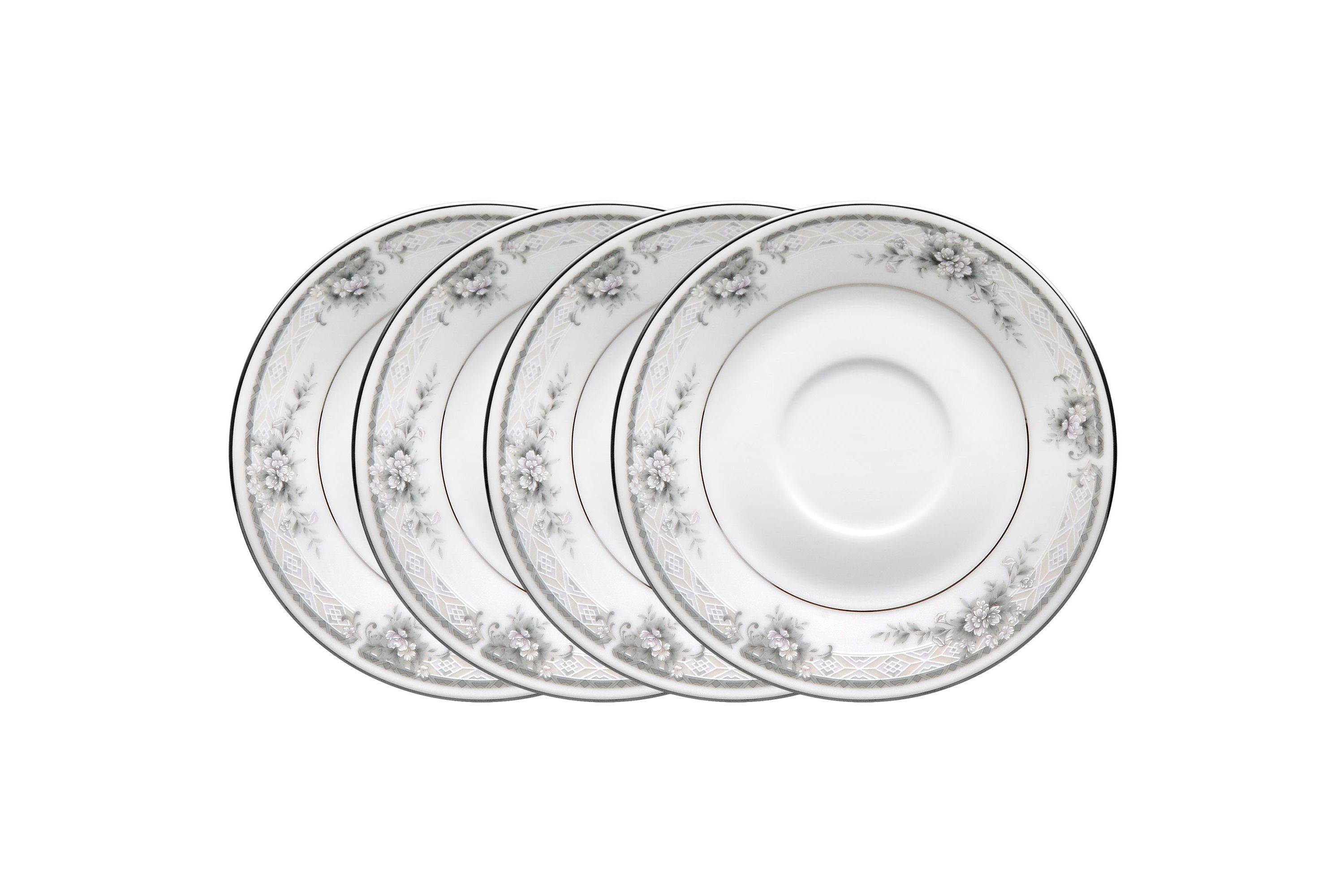 Sweet Leilani Set Of 4 Saucers, 6"