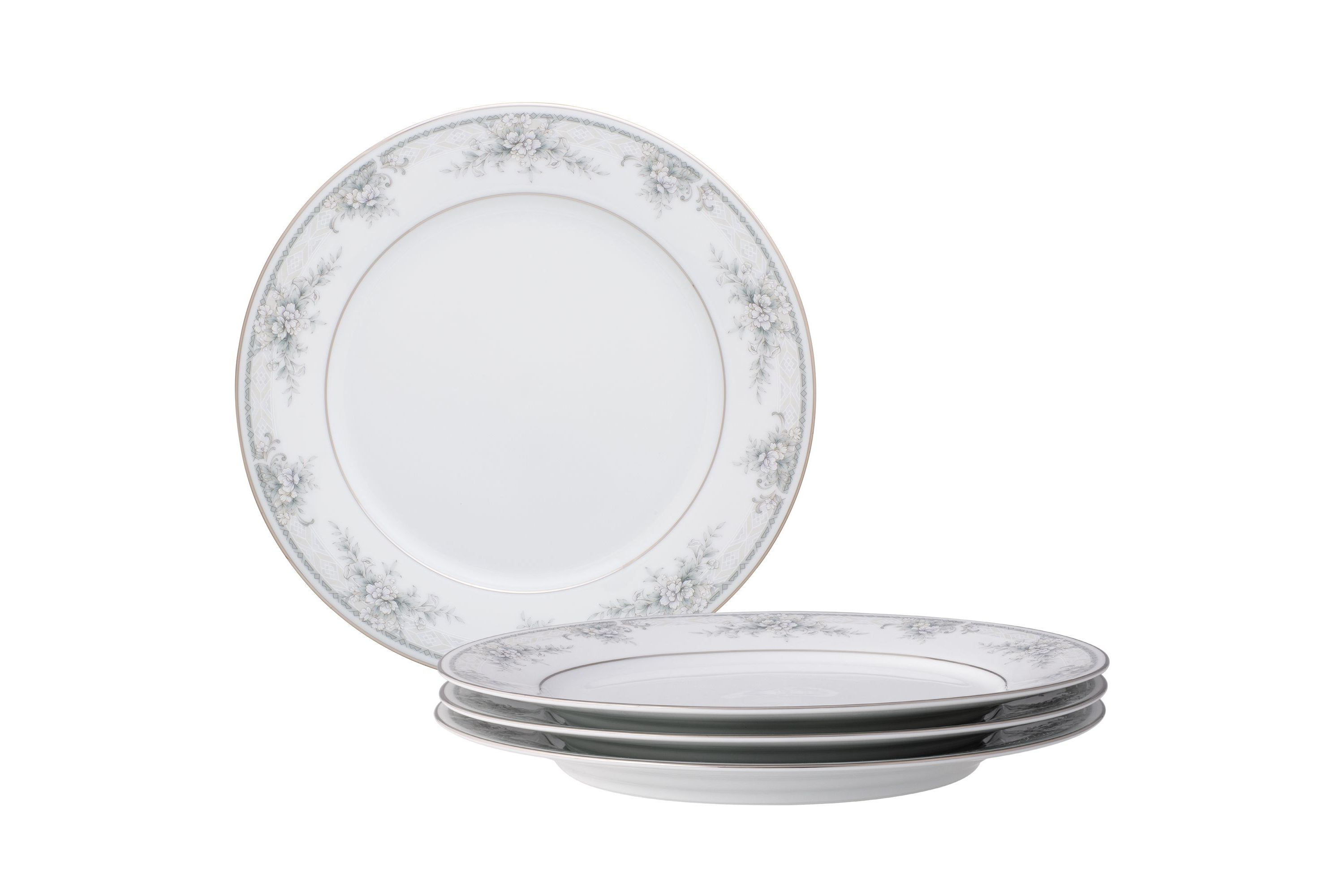 Sweet Leilani Set Of 4 Dinner Plates, 10-1/2"