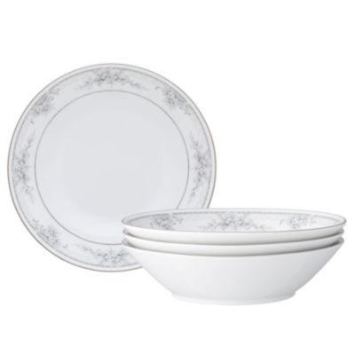 Noritake Sweet Leilani Set Of 4 Soup Bowls, 7-1/2", 12 oz