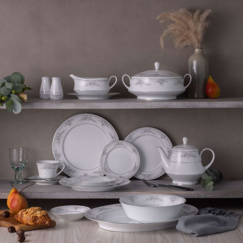 Sweet Leilani Set of 4 Rim Dinner Bowls, 10", 25 oz.