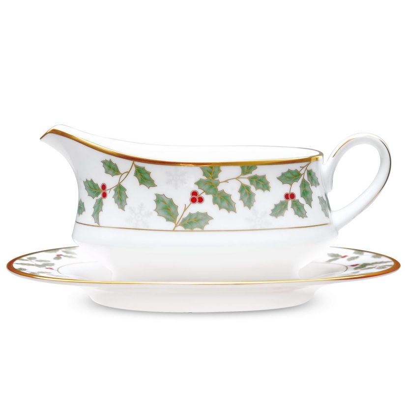 Holly & Berry Gold Gravy withTray (2 Pcs), 13 Oz.