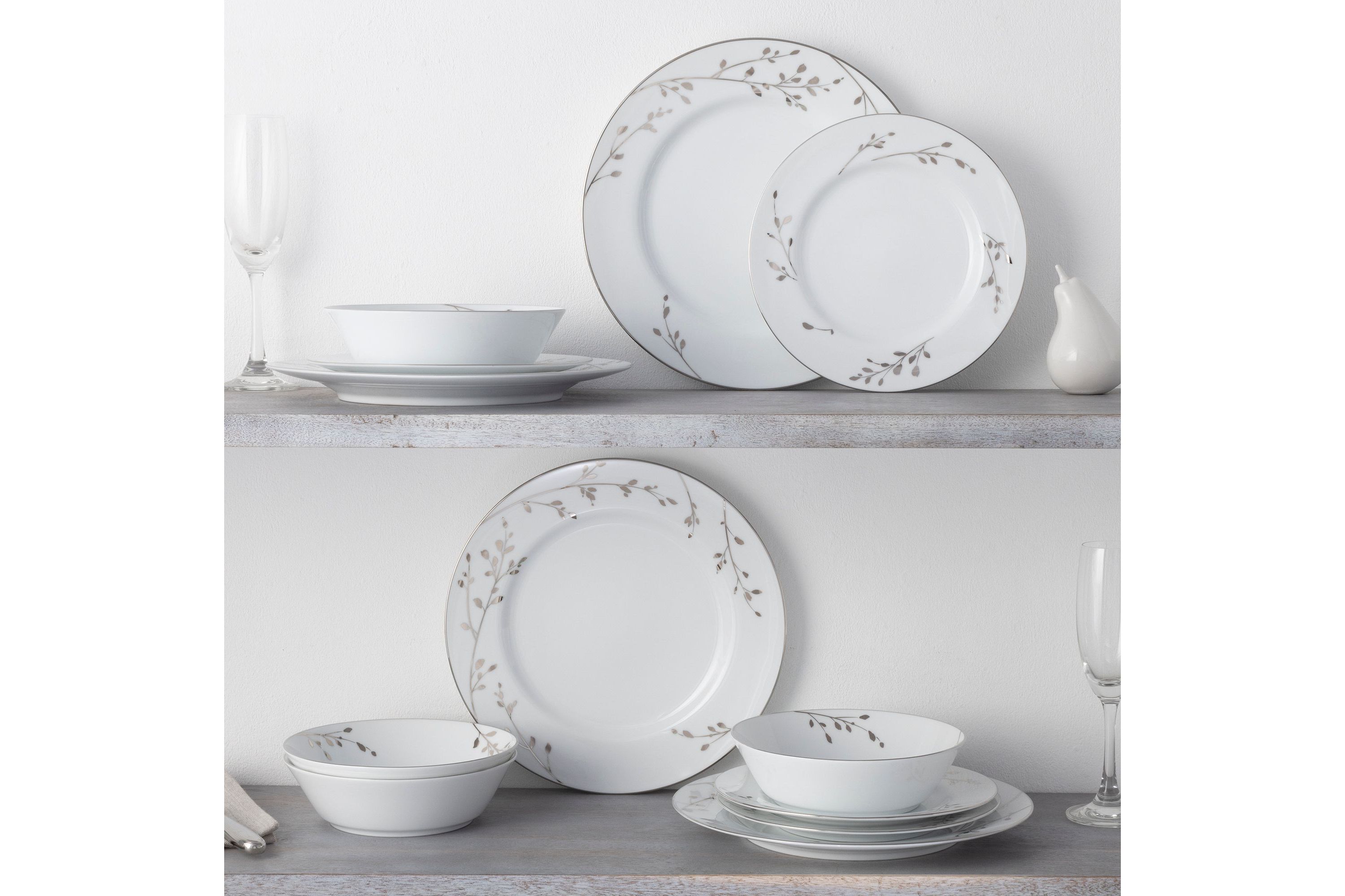 Birchwood Set Of 4 Soup Bowls, 7", 20 oz.