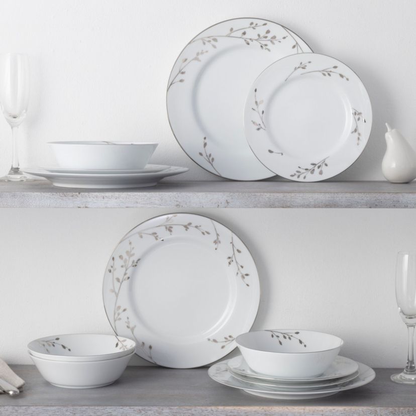 Birchwood Set Of 4 Soup Bowls, 7", 20 oz.