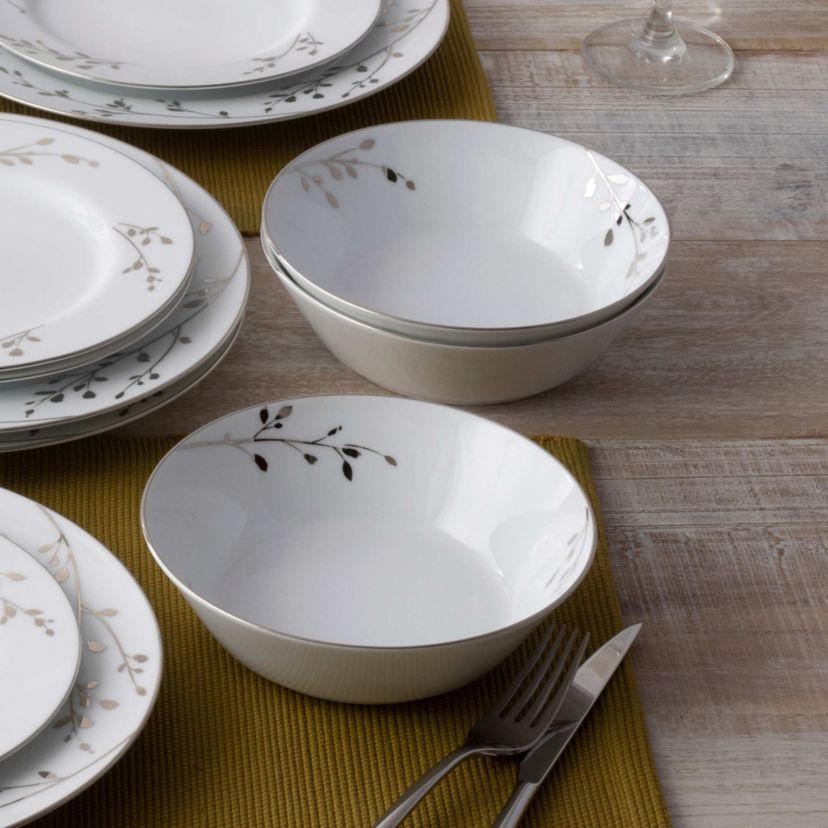 Birchwood Set Of 4 Soup Bowls, 7", 20 oz.