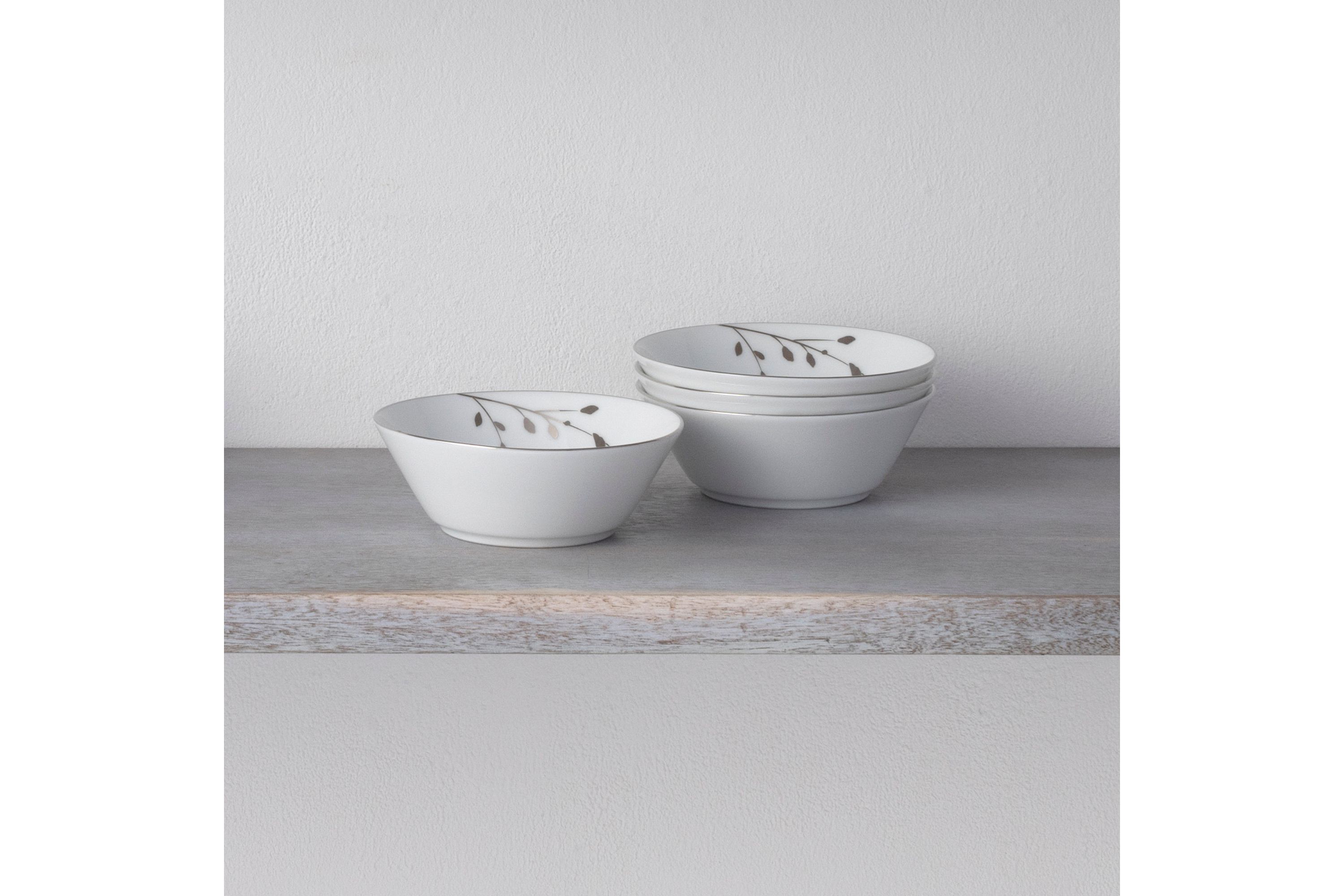 Birchwood Set Of 4 Fruit Bowls, 5", 6 oz.