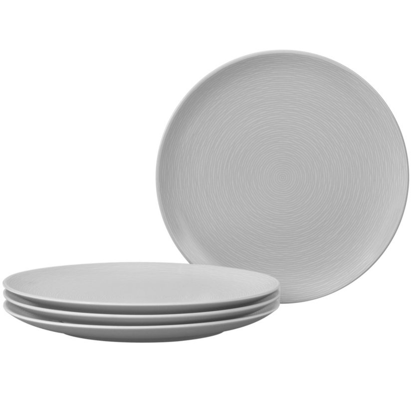 Colorscapes Set Of 4 Coupe Dinner Plates, 11"