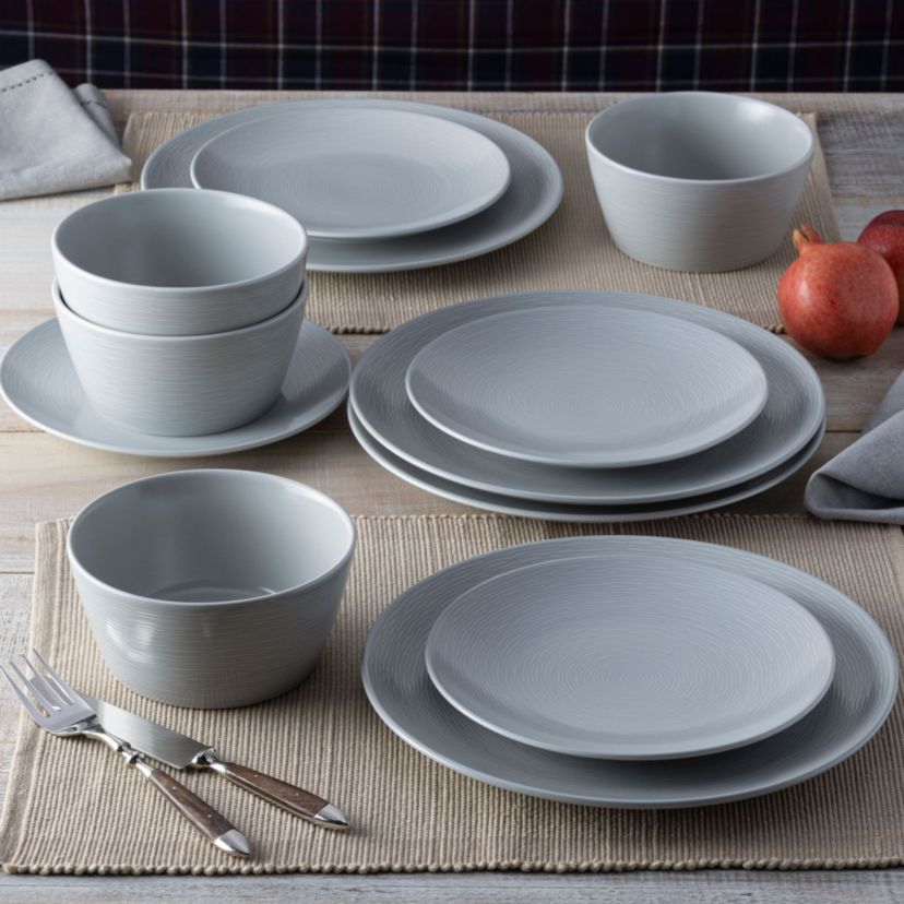 Colorscapes Set Of 4 Coupe Dinner Plates, 11"