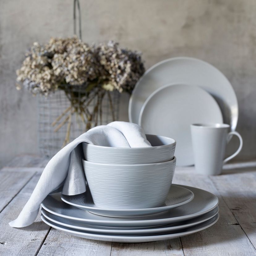 Colorscapes Set Of 4 Coupe Dinner Plates, 11"
