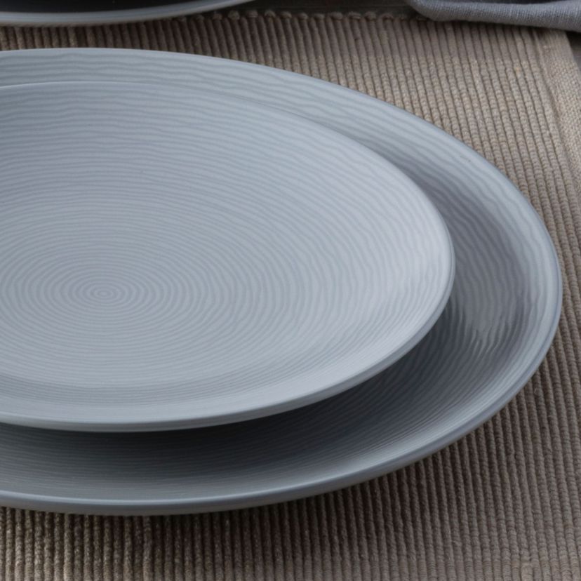 Colorscapes Set Of 4 Coupe Dinner Plates, 11"
