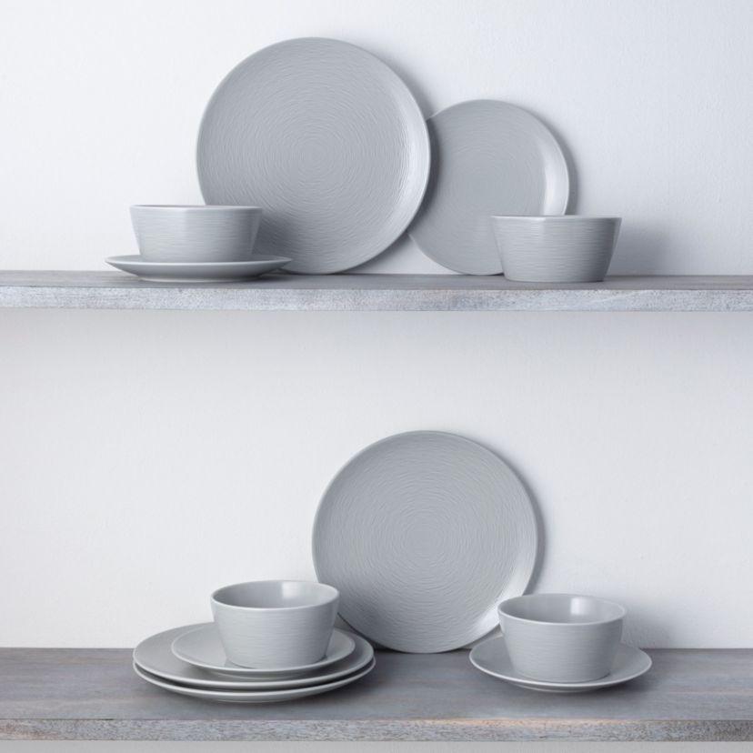 Colorscapes Set Of 4 Coupe Dinner Plates, 11"
