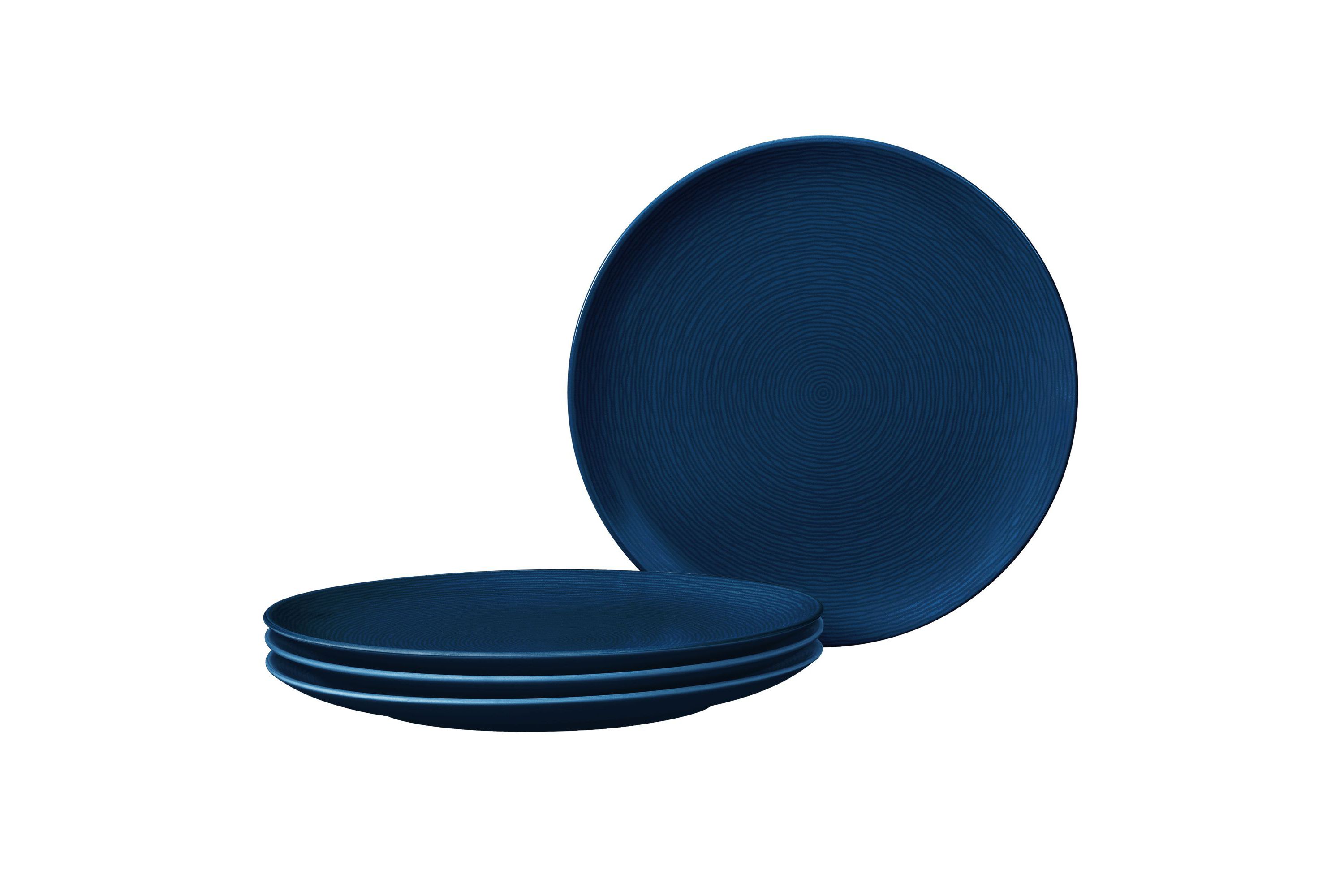 Colorscapes Set Of 4 Coupe Salad Plates, 8-1/4"