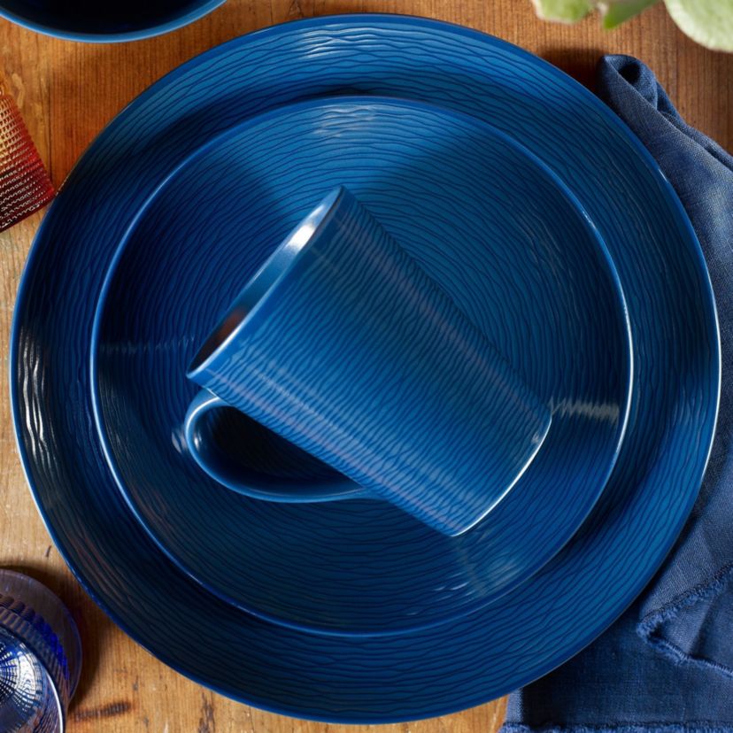 Colorscapes Set Of 4 Coupe Salad Plates, 8-1/4"