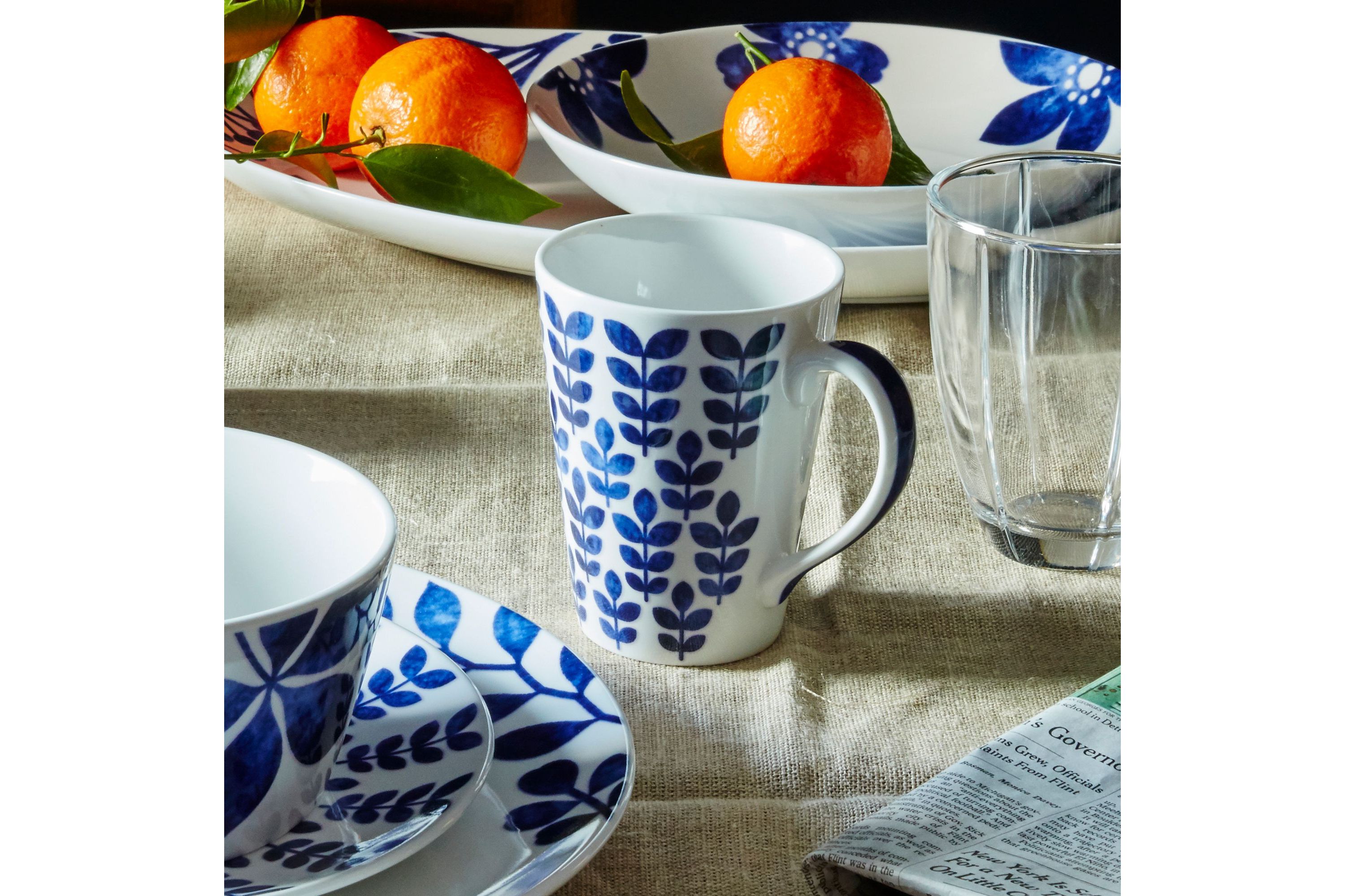 Sandefjord Set Of 4 Mugs, 12 oz.