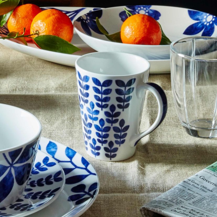 Sandefjord Set Of 4 Mugs, 12 oz.