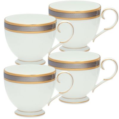 Noritake Brilliance Set Of 4 Cups, 7 oz