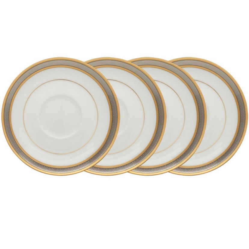 Brilliance Set Of 4 Saucers, 6"