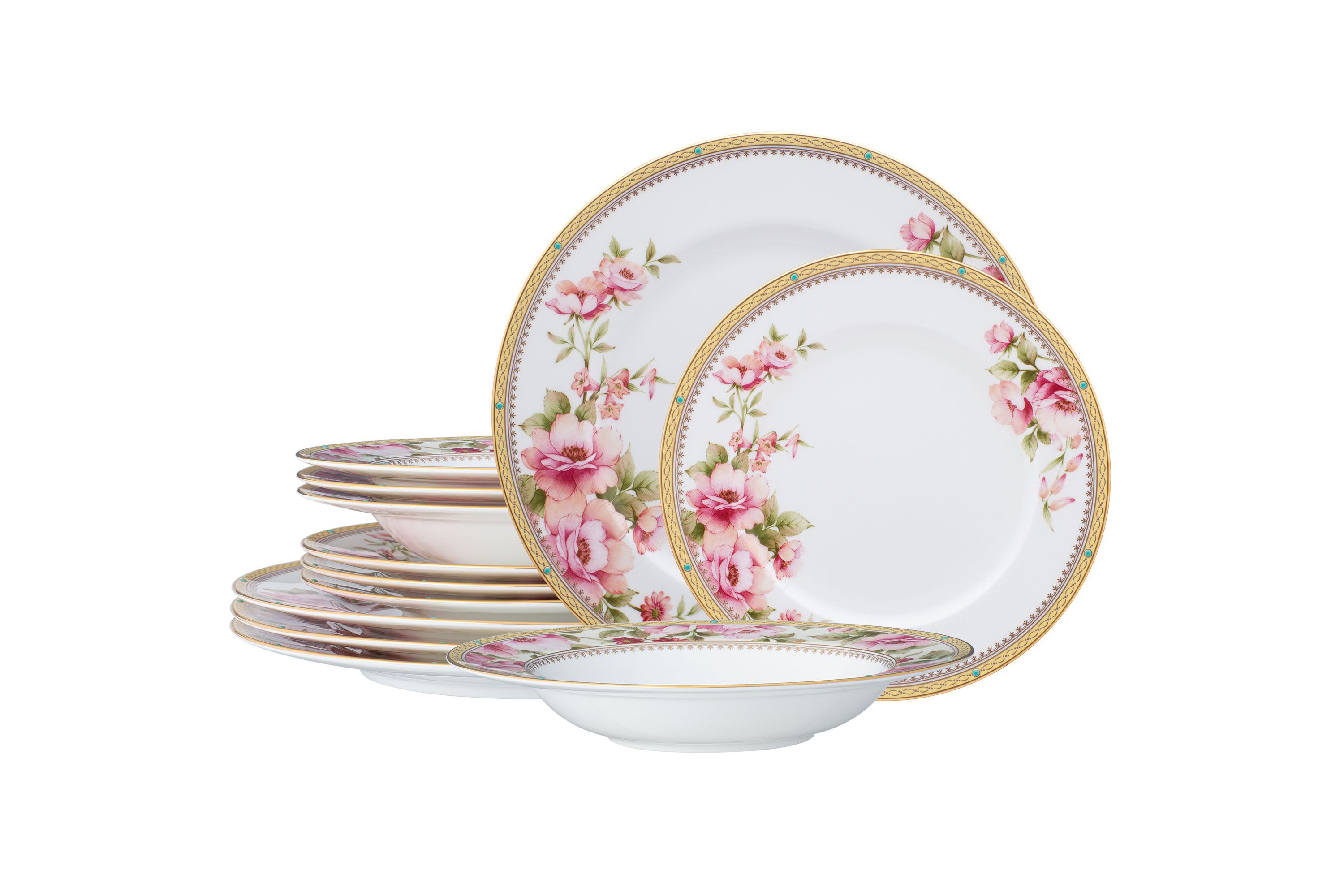Hertford 12-Piece Dinnerware Set, Service for 4