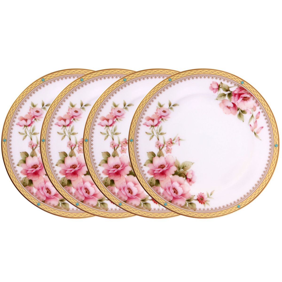 Hertford Set Of 4 Bread & Butter/Appetizer Plates, 6-1/2"