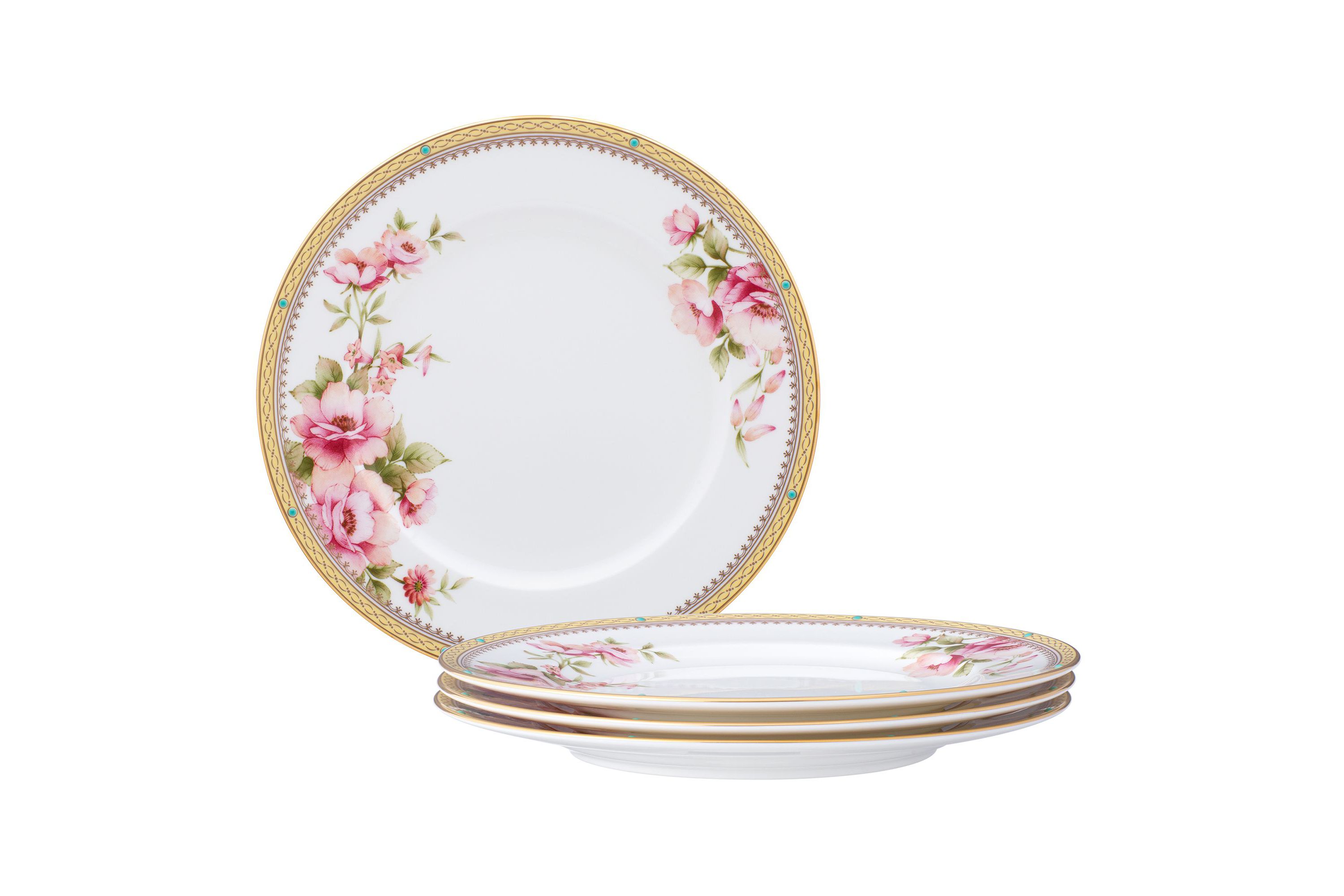 Hertford Set Of 4 Salad Plates, 8-1/2"