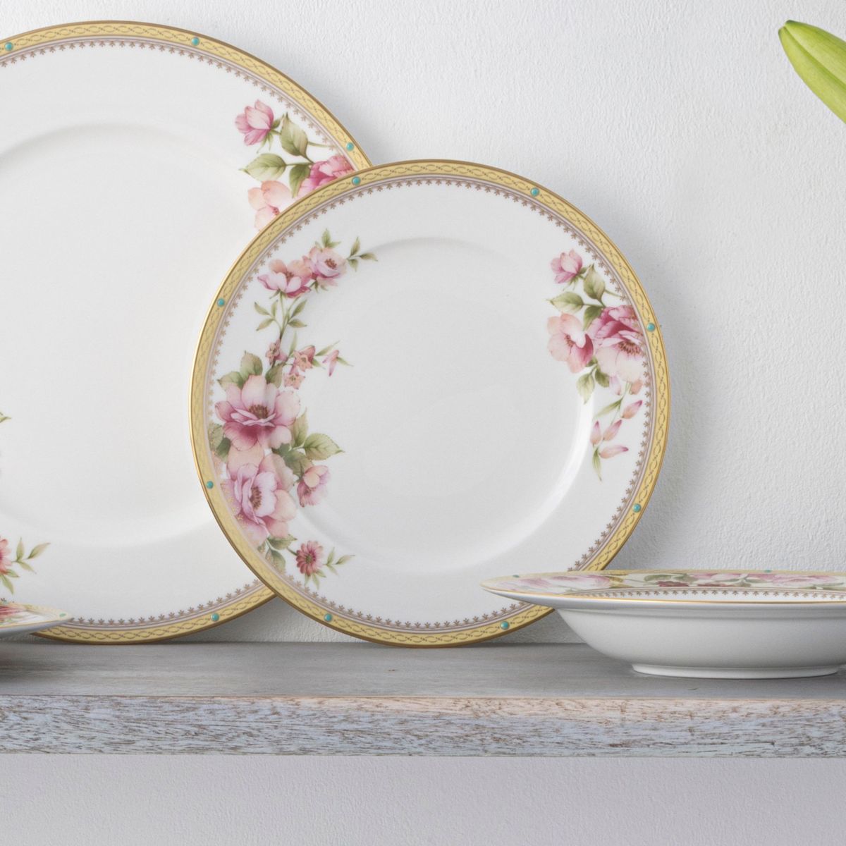 Hertford Set Of 4 Salad Plates, 8-1/2"