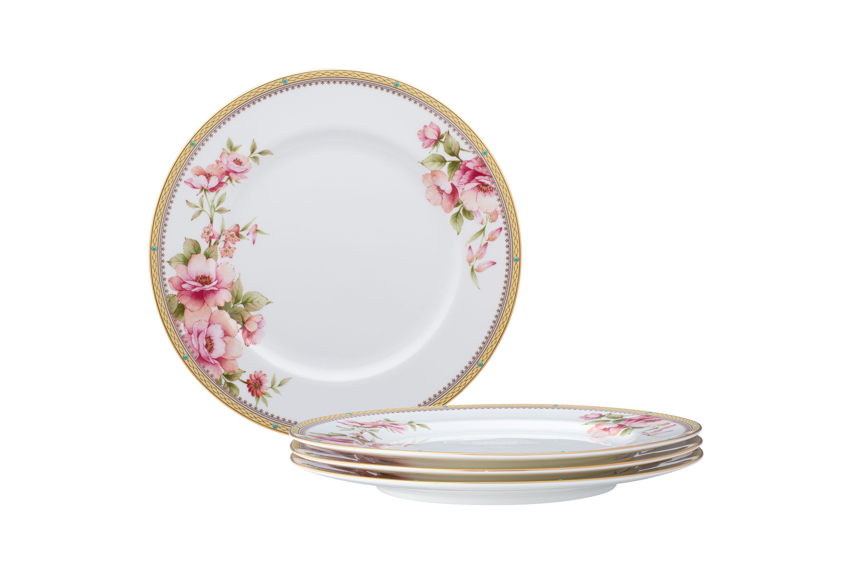Hertford Set Of 4 Dinner Plates, 10-1/2"