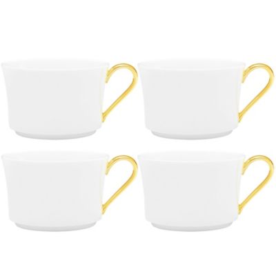 Noritake Accompanist Set Of 4 Cups, 7-1/2 Oz. (Round Handle)