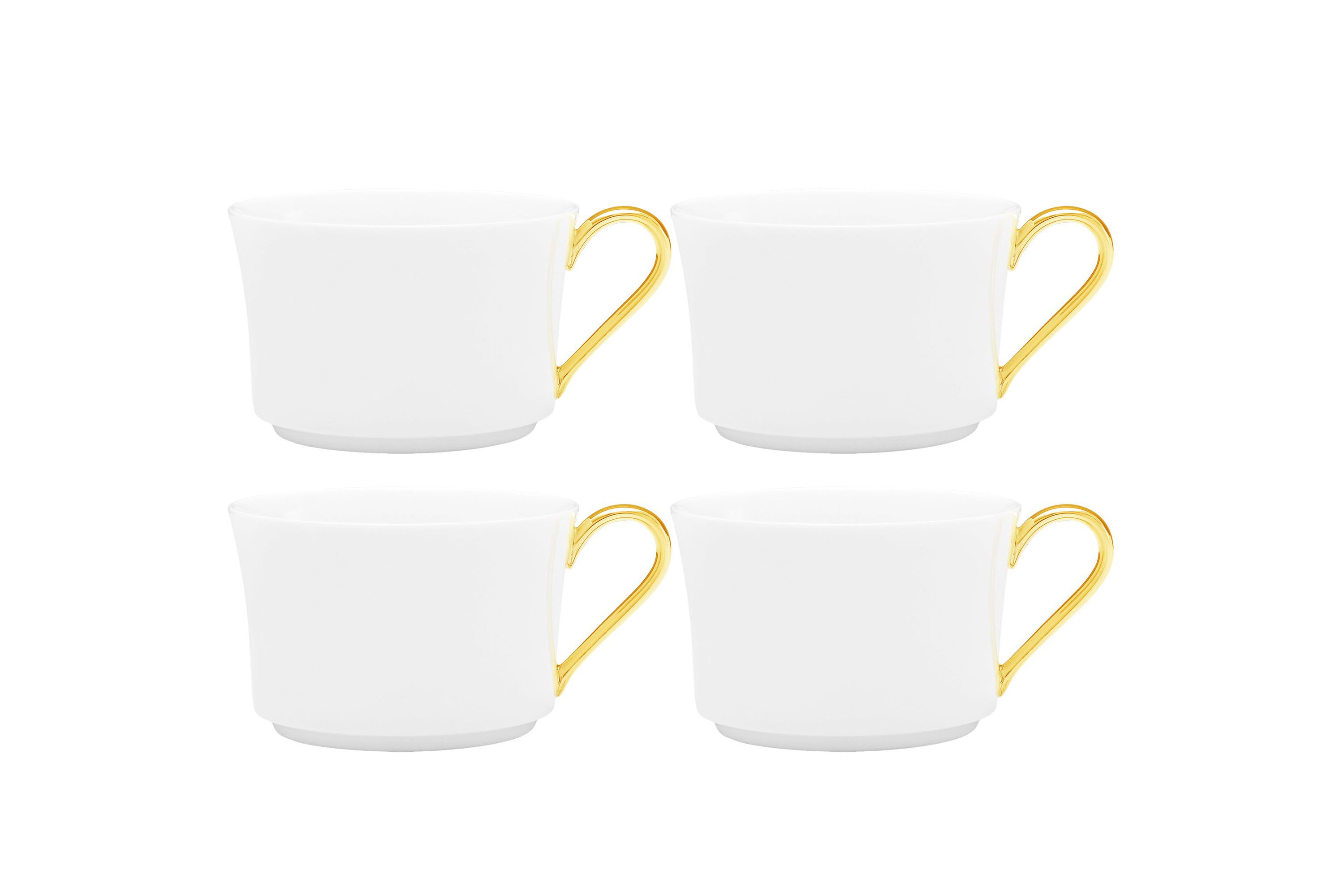 Accompanist Set Of 4 Cups, 7-1/2 Oz. (Round Handle)