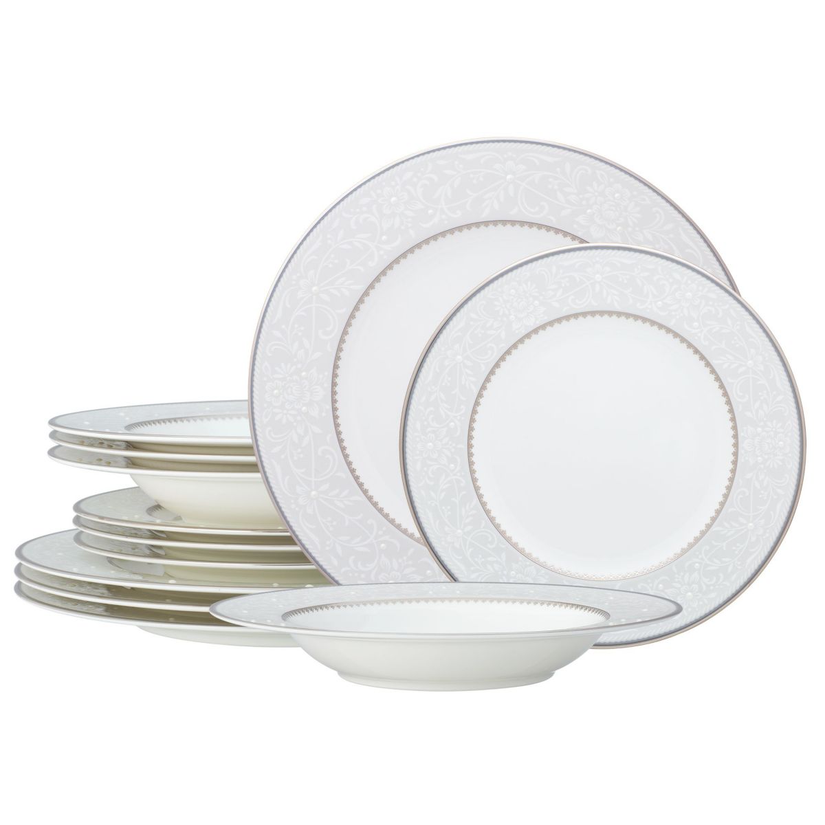 Brocato 12-Piece Dinnerware Set, Service for 4
