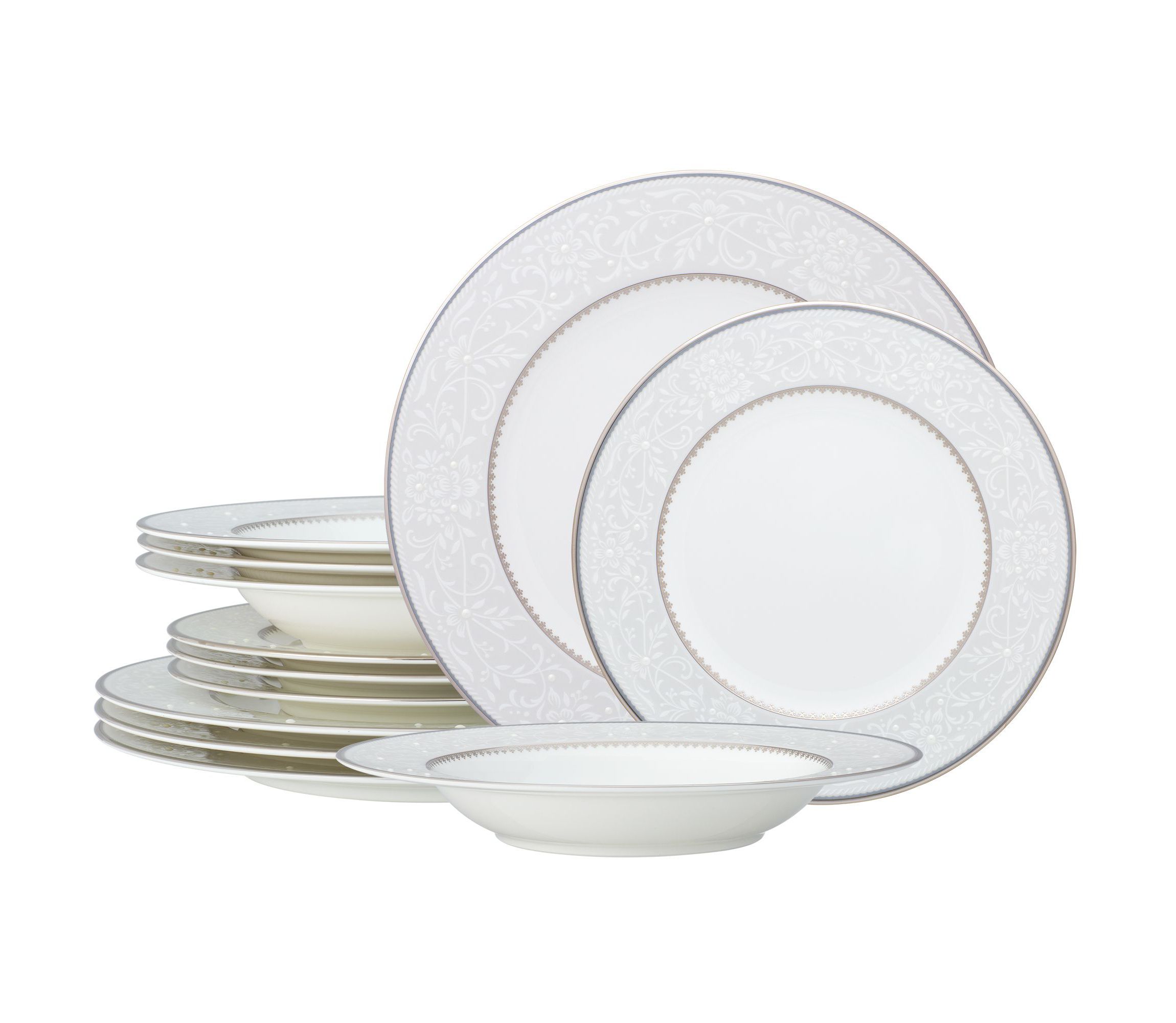 Brocato 12-Piece Dinnerware Set, Service for 4