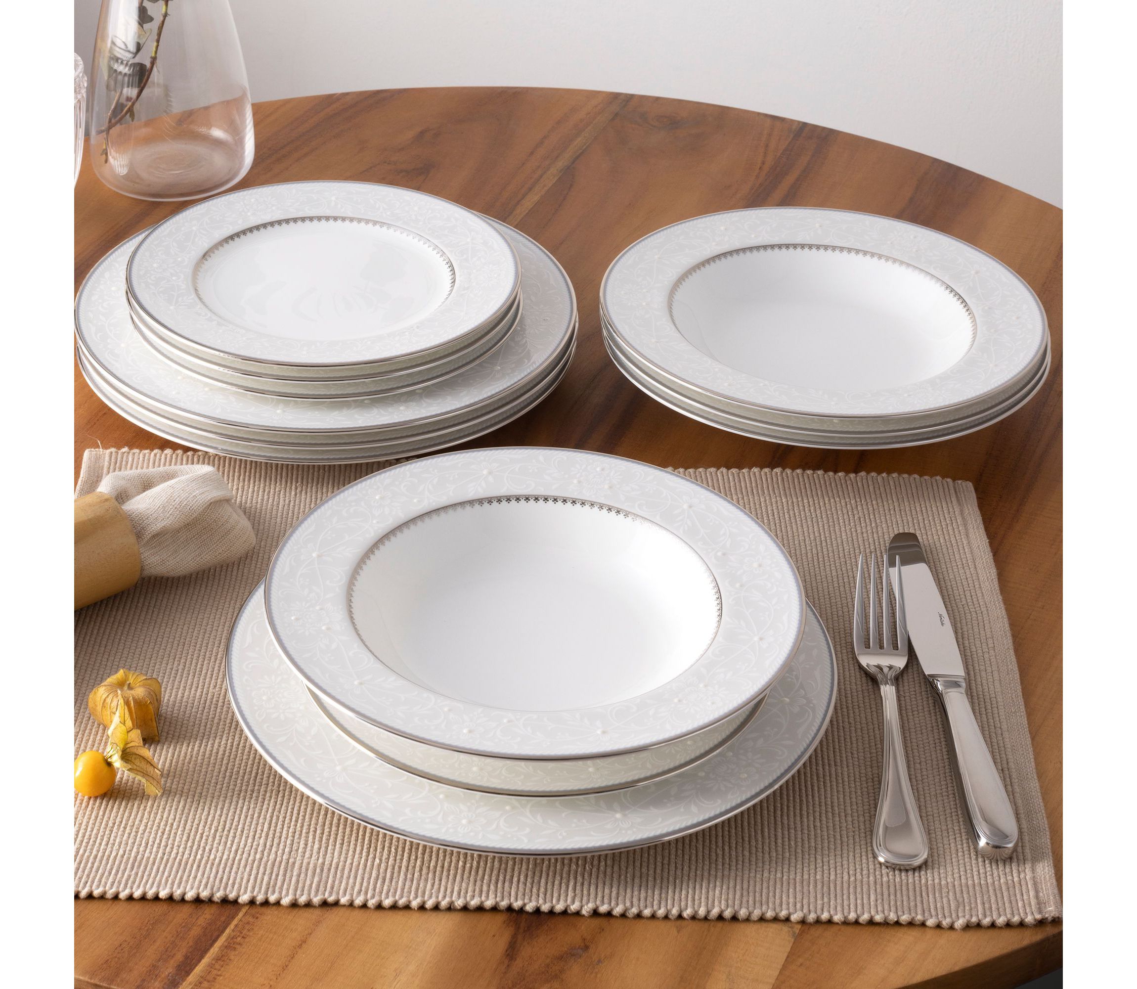 Brocato 12-Piece Dinnerware Set, Service for 4